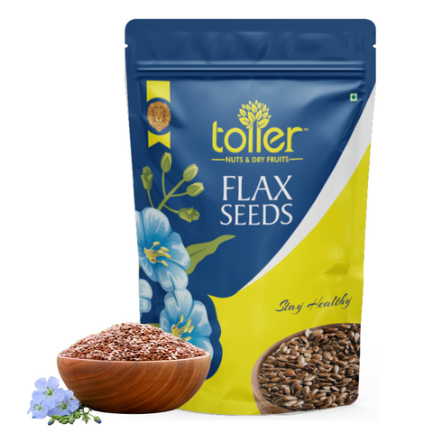 Toller Flax Seeds 200G | High in fiber | Packed with antioxidants | Rich in vitamins and mineral