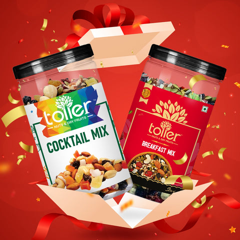 Toller Trail Mix & Cocktail Mix Combo Gift Hamper