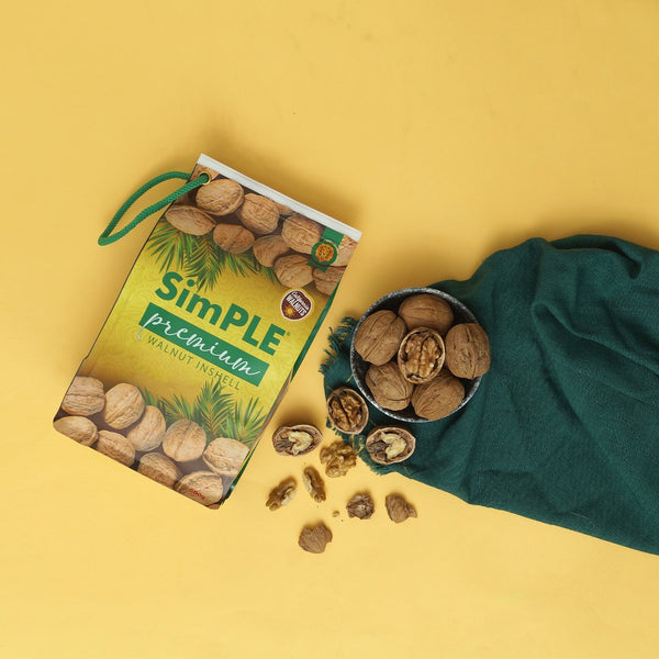 Simple California Walnut Inshell - 500G – tollernuts